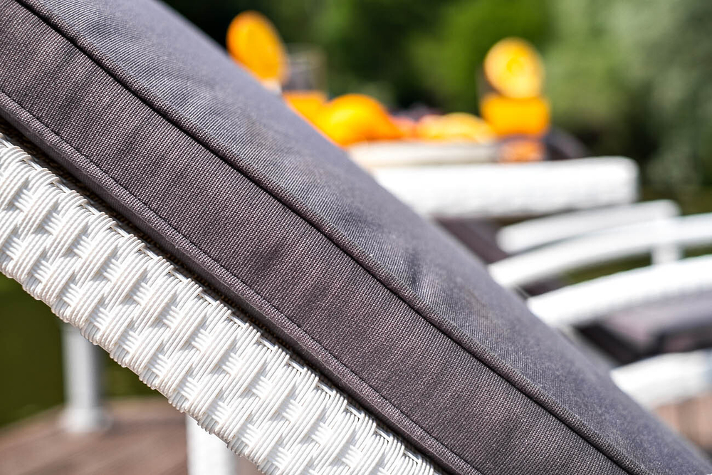 Комплект для отдыха из искусственного ротанга MILANO белый