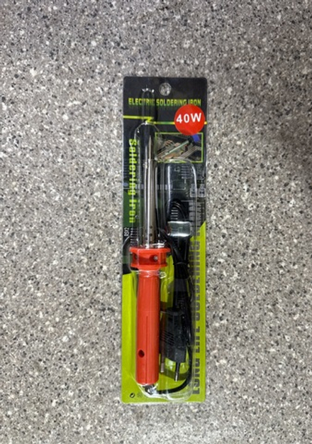 паяльник пластиковый ручка 40w