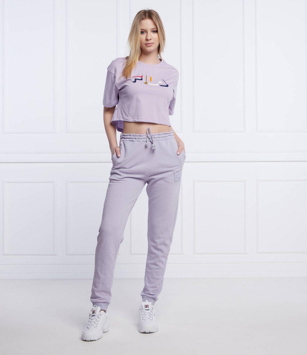 спортивные штаны bastogne FILA - лавандовый(FAU0004)