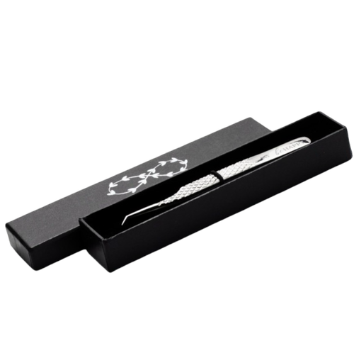 Пинцет L-45 Diamond Silver Be Happy
