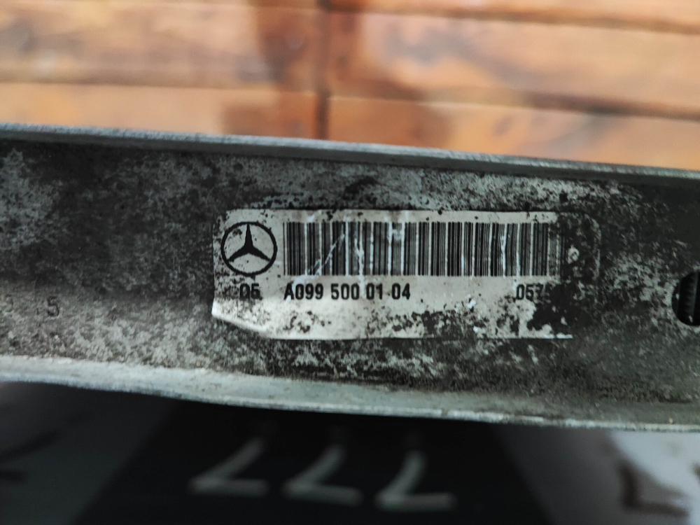 Радиатор основной Mercedes GLE (W166) 15-18 Б/У Оригинал A0995000104