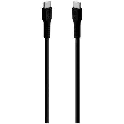 ttec USB-C - USB-C 60W PD/QC Fast Charging/Data Cable, 120cm, Black
