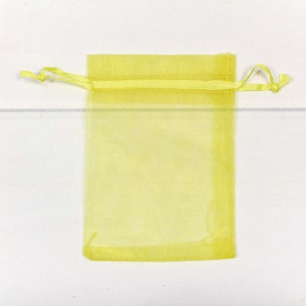 Мешочек 9х12см Органза (Желтый)