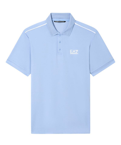 Теннисное поло EA7 Tennis Pro Shirt In Ventus7 - bel air blue