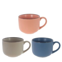 GAEM Кружка (кратность 6 шт), 600 мл, L14,5 W11 H9 см, 3в., (сорт 1,2)