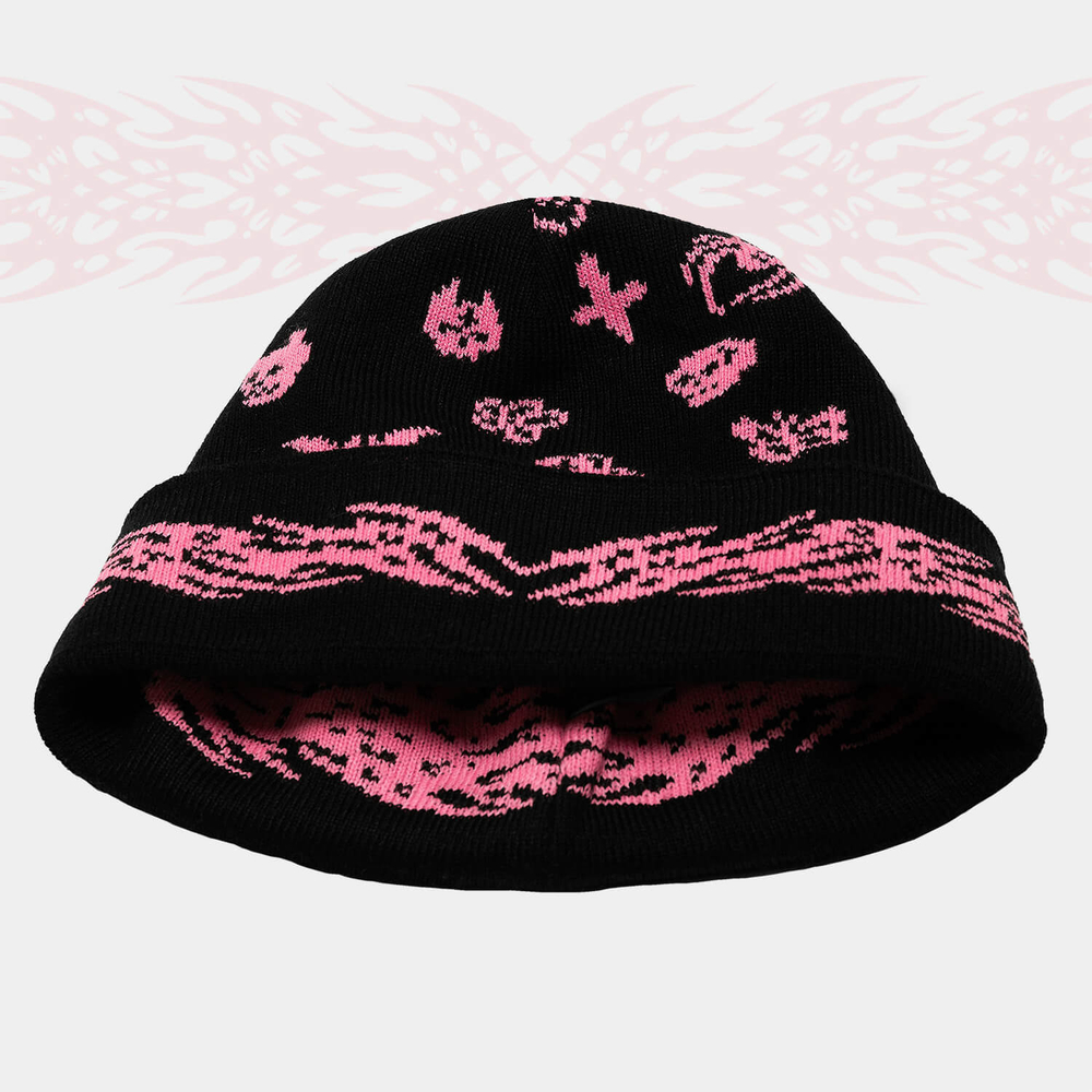 Шапка "PINK SKULL"