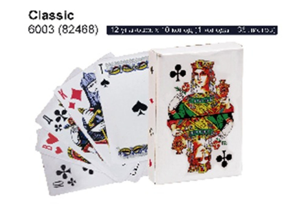 Карты игральные Classic  (36 листов) *10шт (12бл)   82468