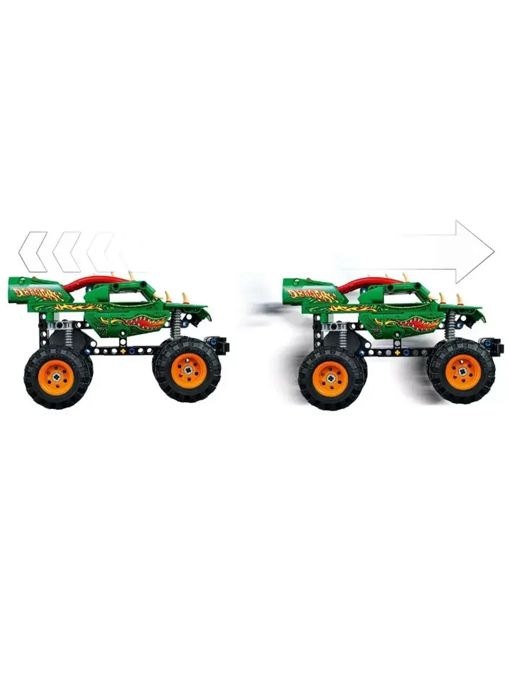 Лего Техник Monster Jam Дракон 42149 Technic