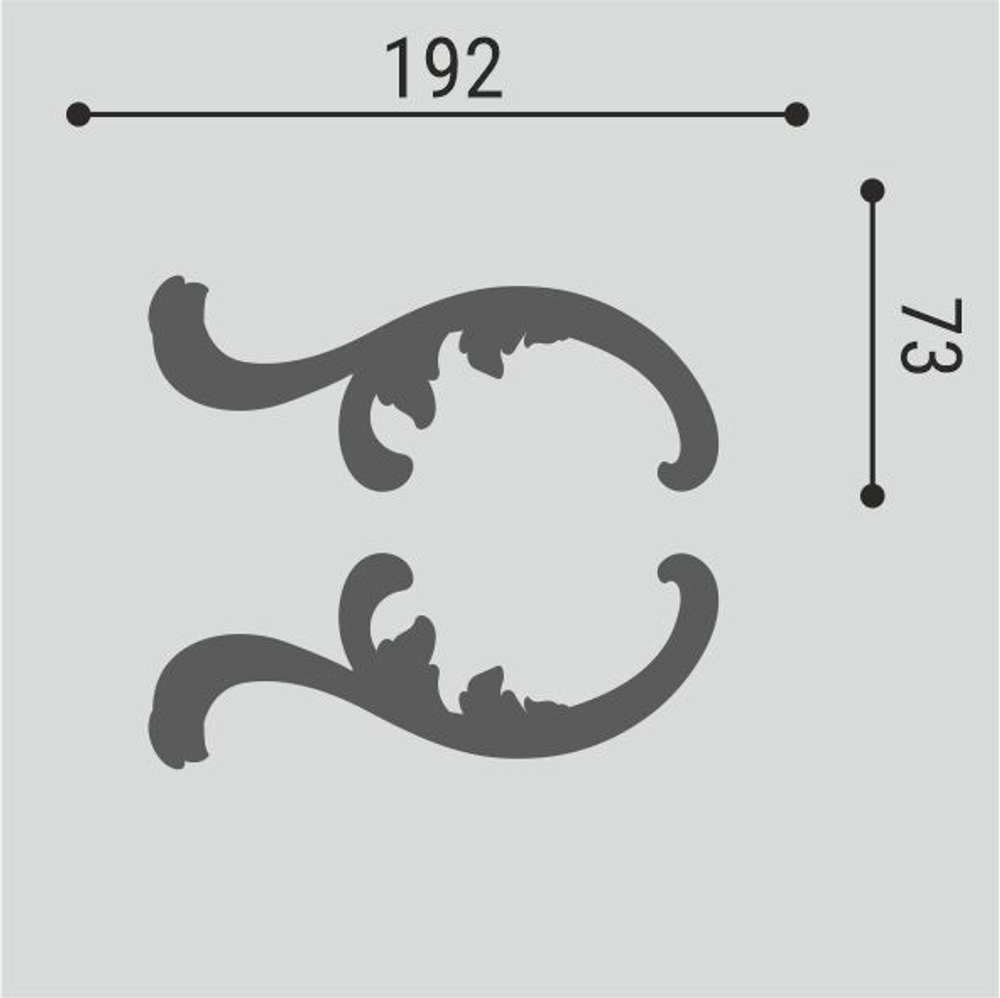 Угловой элемент УУ4