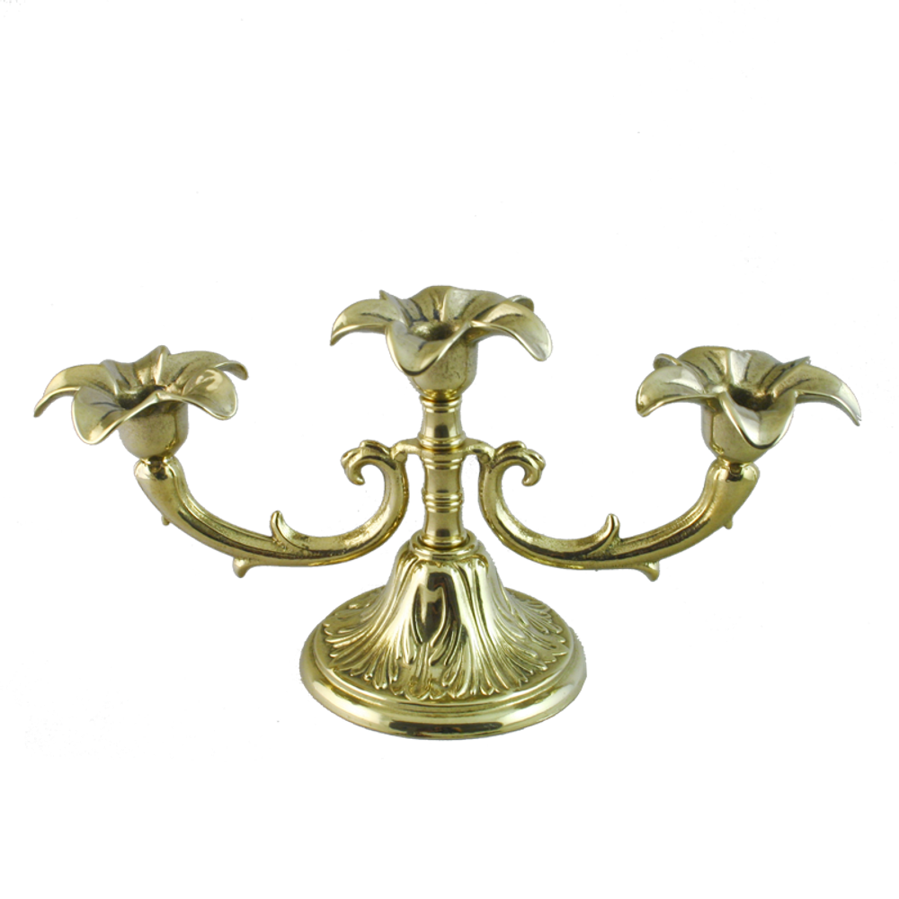 Alberti Livio Канделябр Цветок на 3 свечи