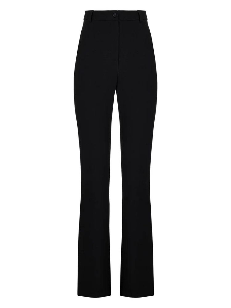 Брюки прямые Силуэт, черный