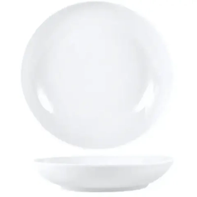 Тарелка фарфоровая глубокая 20,5см «Универсал» Белье