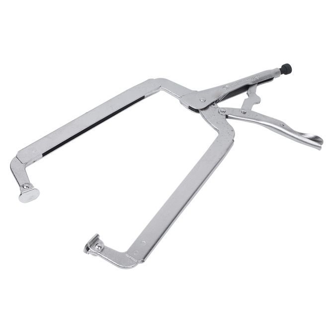 KING TONY (6625-18) Зажим с фиксатором 457 мм, С-образный, с подвижными губками
