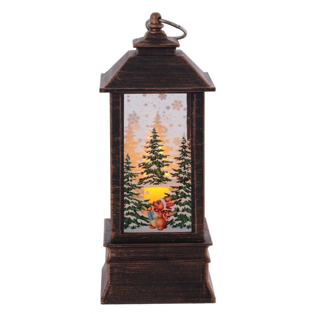 GAEM Изделие декоративное "Фонарь" (подсвет, AAAх3 н/п) L7,5 W7 H18 см, 2в.