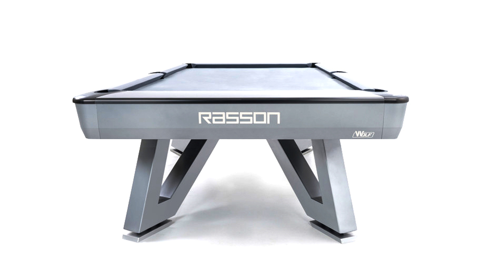 Бильярдный стол Rasson Wolf 9 футов (пул, цвет серый)