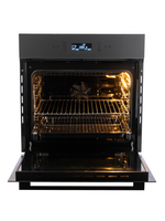 Духовой шкаф электрический встраиваемый MBO 6711W-NMT (BLACK) черный нано- матовое стекло, 70л, 11 режимов, до 250 Со (MACBI)
