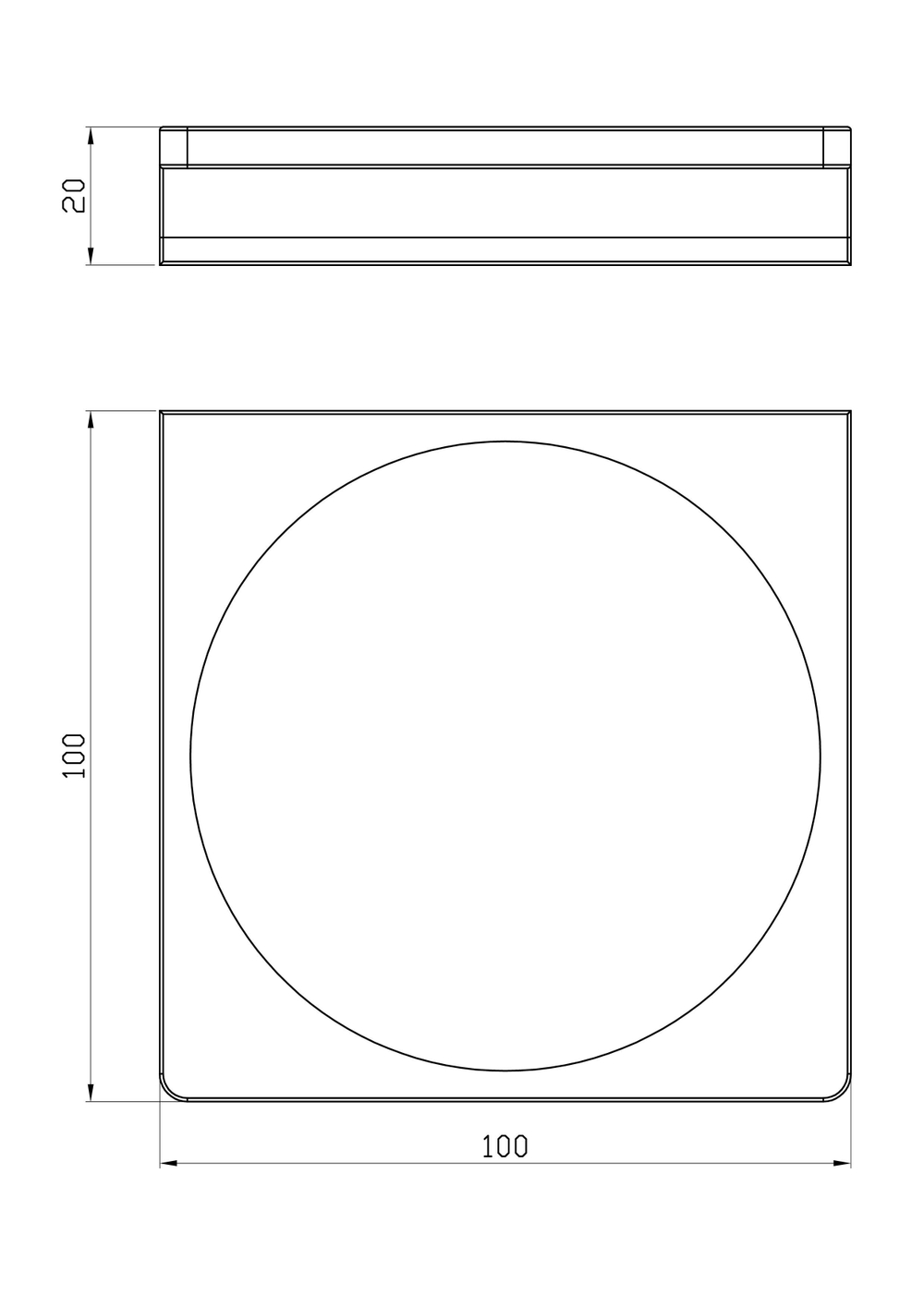 Мыльница с держателем WONZON & WOGHAND ECLIPSE, Хром (WW-9124-CR)