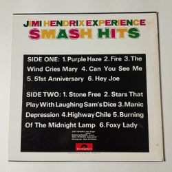 Винтажная виниловая пластинка LP Jimi Hendrix Experience Smash Hits (Japan 1979) (No Obi) Purple Haze