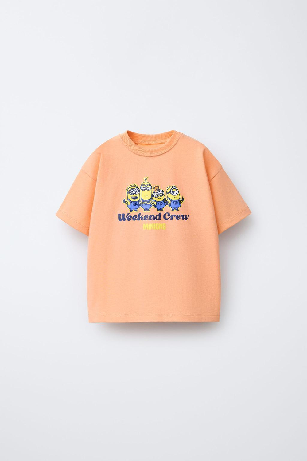 ZARA ФУТБОЛКА С ПРИНТОМ MINIONS ©, ОРАНЖЕВЫЙ