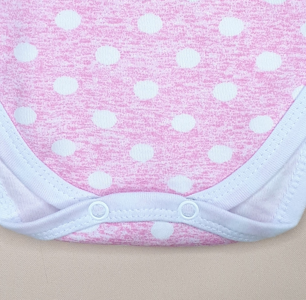 Боди Горошек (розовый)