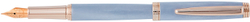 Ручка перьевая серебристая с позолотой Pierre Cardin SHINE PC2303FP