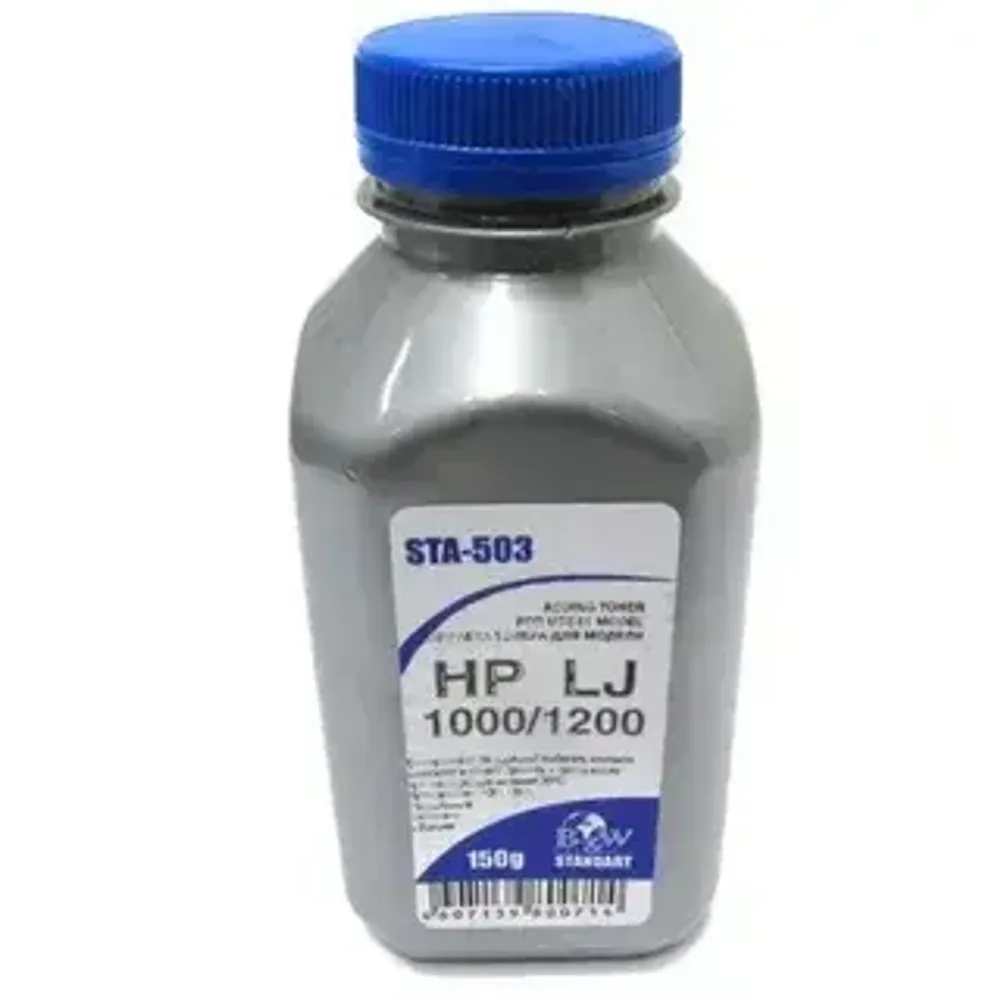 Тонер для картриджей HP Q2613A/Q2624A/C7115A/Q5949, EP-26/EP-27 (150г) Black&amp;White Standart