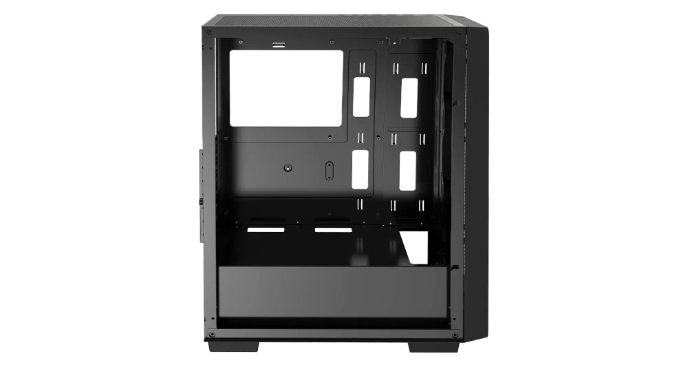 Корпус Ocypus Gamma C60 BK ATX/mATX/ITX 3xUSB Черный Gamma-C60-BKG000XX-GL