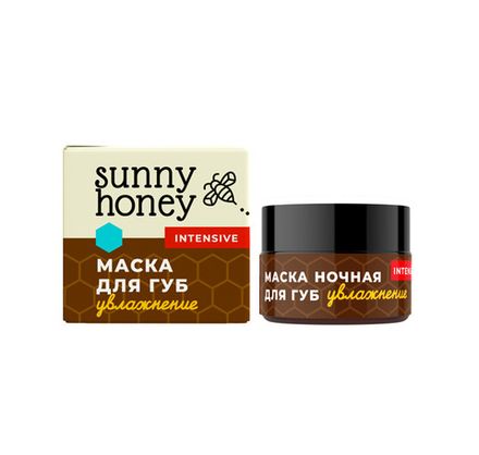 Sunny Honey Маска для губ ночная "Интенсивное увлажнение"