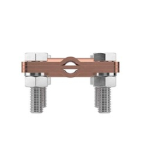 Соединитель пруток-пруток, D8 мм, медь