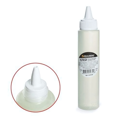 Клей канцелярский силикатный 110г. (BRAUBERG )