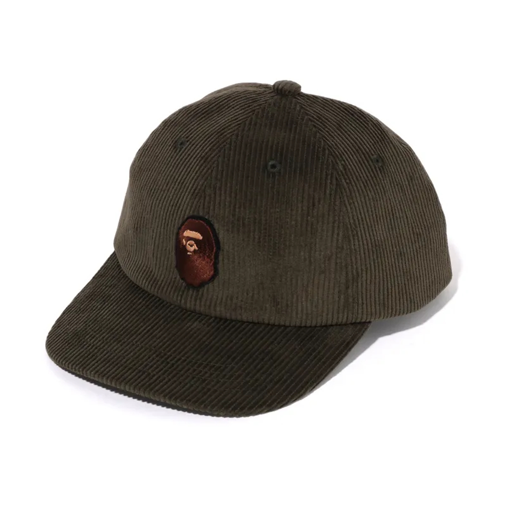 A Bathing Ape Bathing Ape Ape Head Corduroy Cap