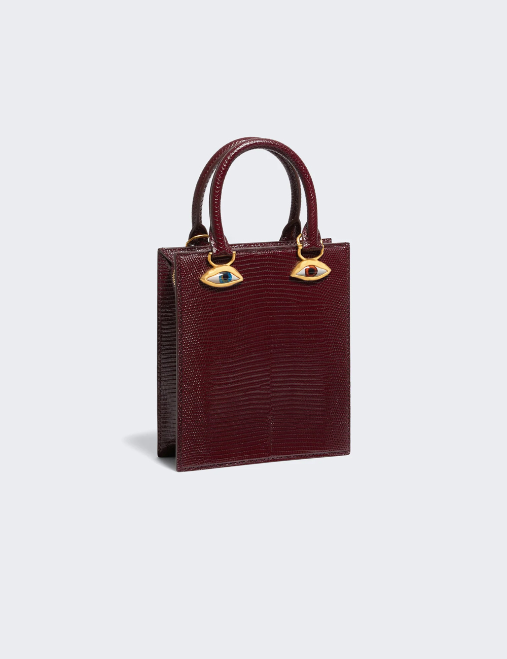Сумка Schiaparelli Mini Face Bag "Bordeaux"