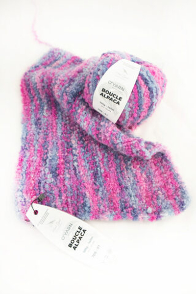 Пряжа O'Yarn BOUCLE ALPACA, 100г