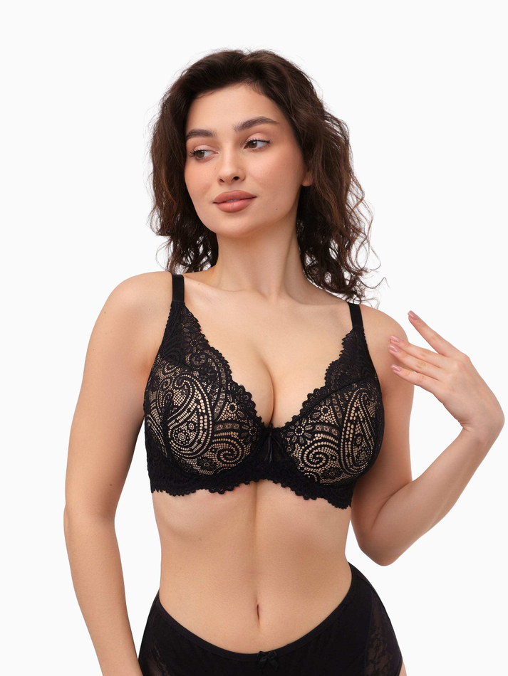 Бюстгальтер OIRO Alice с формованными чашками и двойным Push-Up