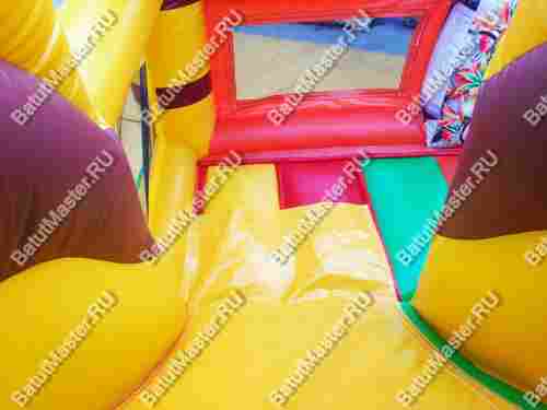 Коммерческий надувной батут "Сафари-экскурсия" 5*5*2,8 м