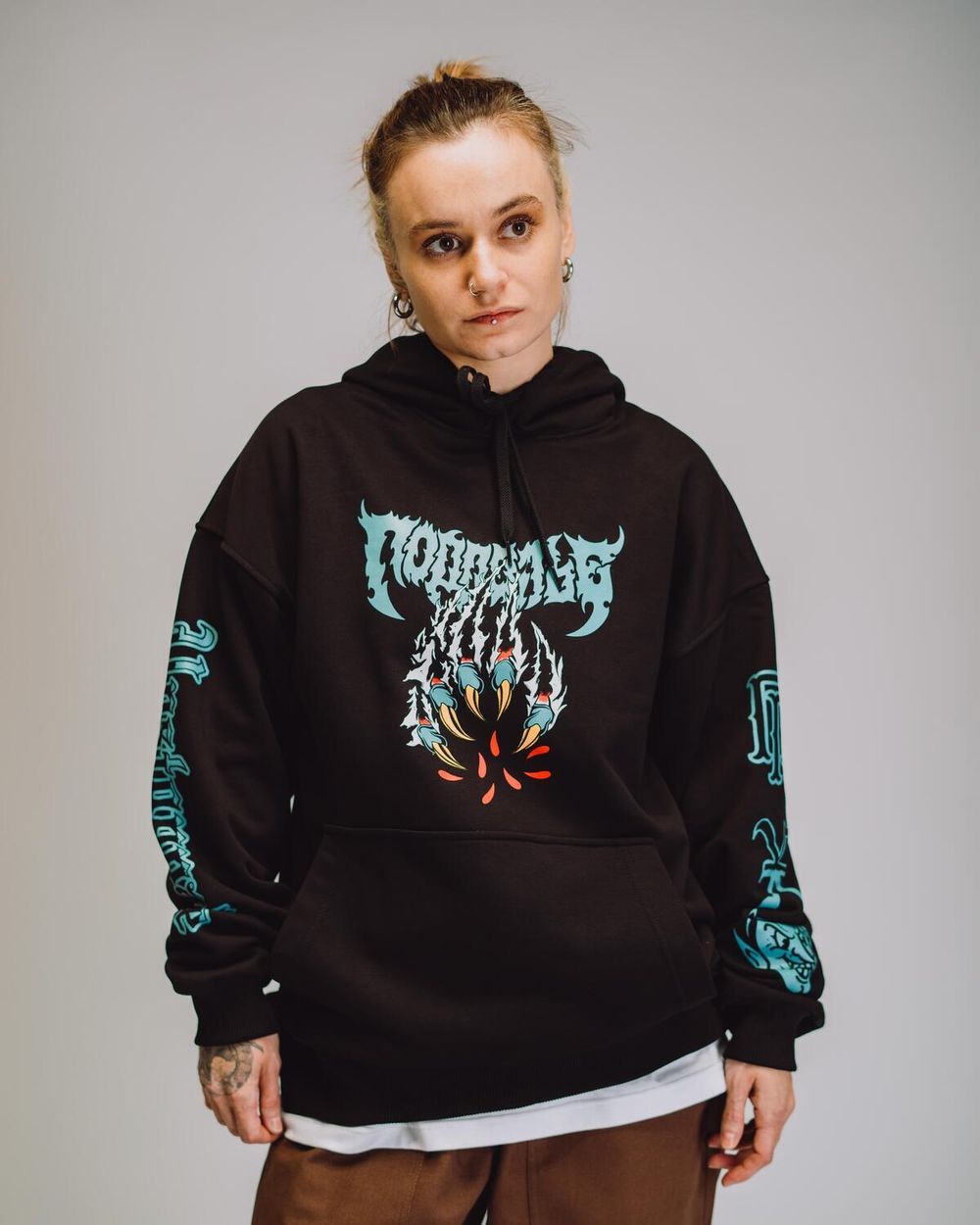 Худи Подполье Unstoppable черный