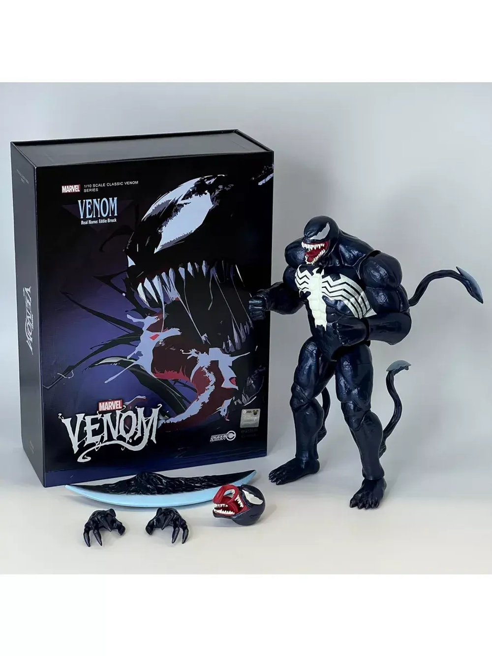 Фигурка игрушка Веном Марвел Супергерои ZD Toys 1916-01