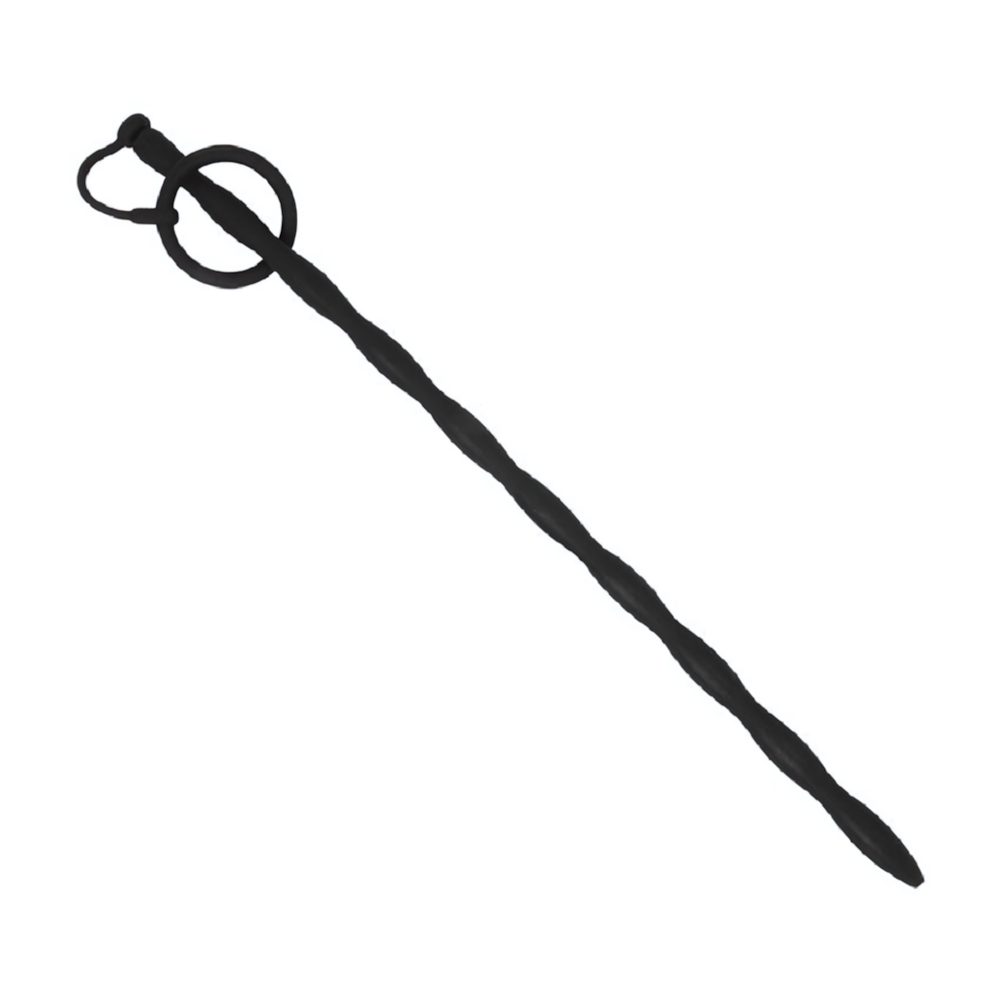 Уретральный стимулятор Sex Expert силиконовый черный 30 см