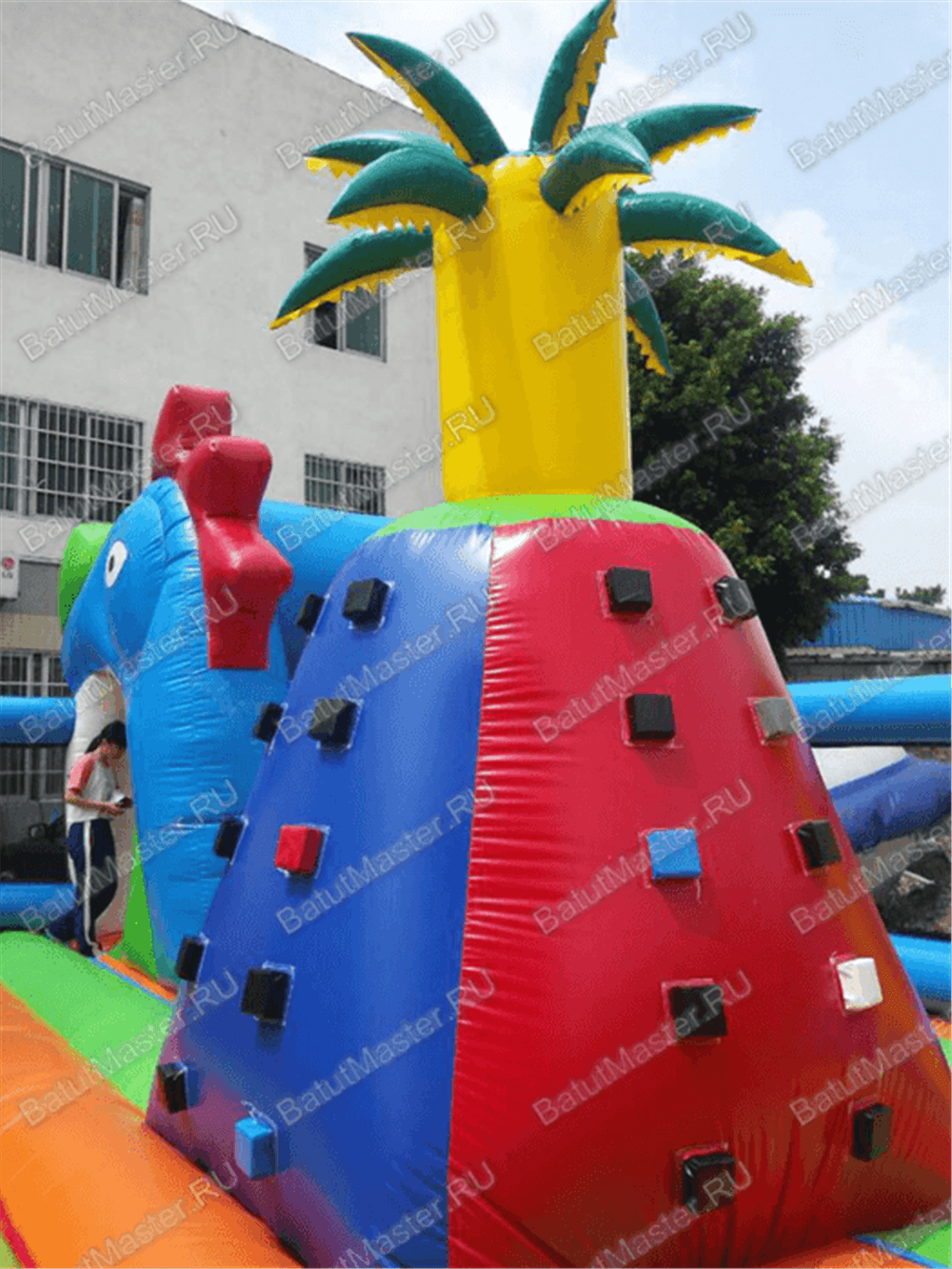 Большая и высокая горка "Змей Горыныч 3" 17*10*9 м