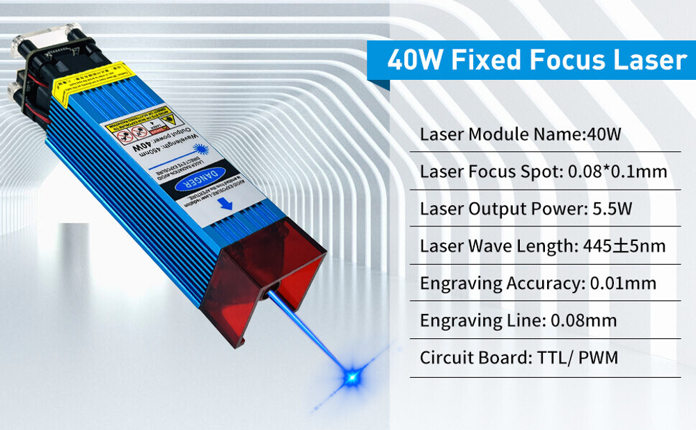 Лазерный гравировальный модуль 40Вт