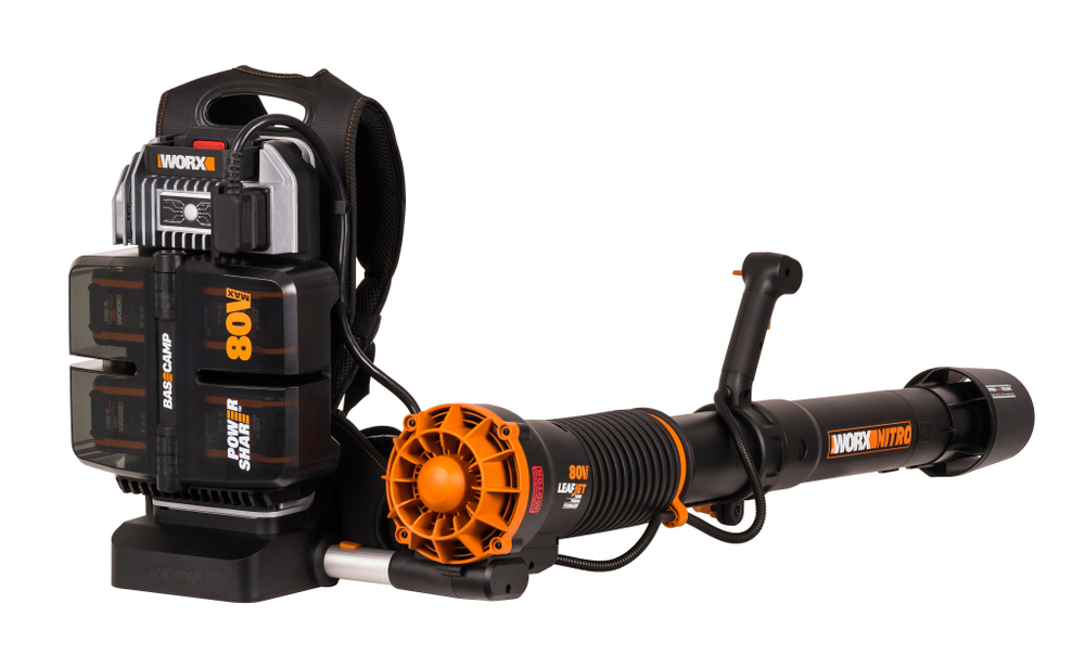 WORX Аккумуляторная воздуходувка бесщеточная WG572Е