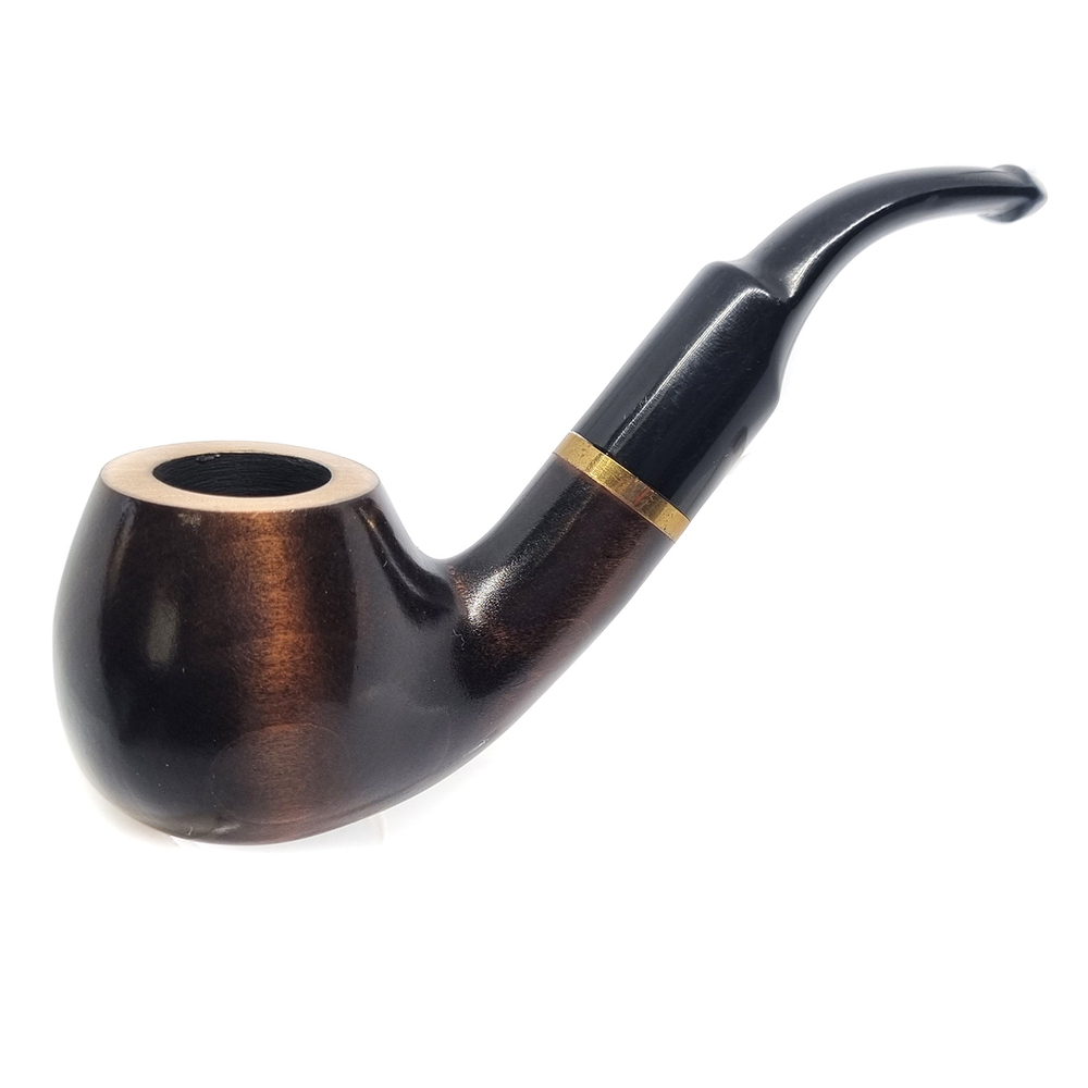 Трубка "Mr. Brog" №41 Tabachos Gold коричневый (Фильтр, Груша)