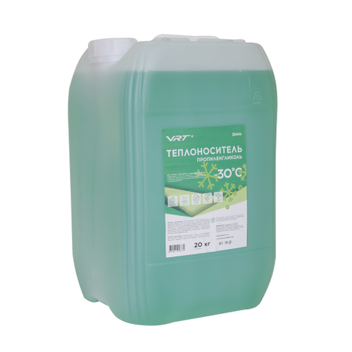 Теплоноситель VRT VR.P.G.20.30 (пропиленгликоль, -30 град) 20 кг ЗЕЛЕНЫЙ