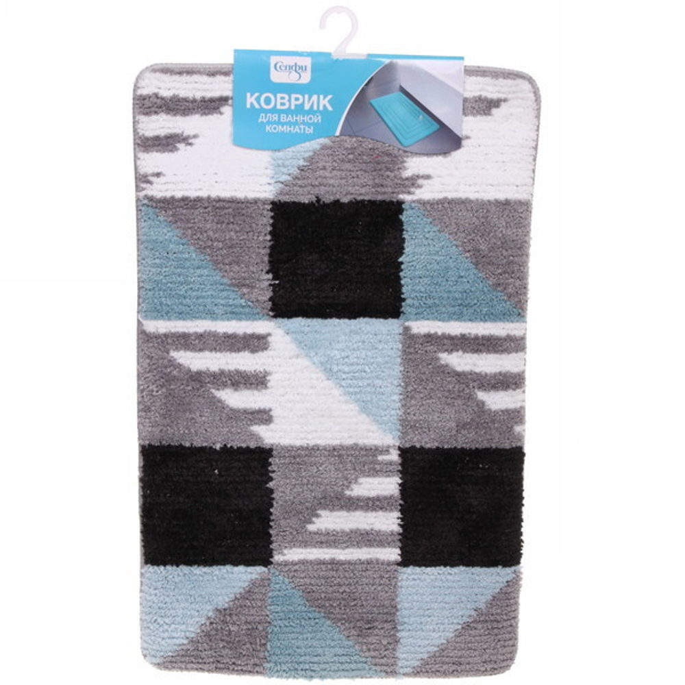 Коврик для ванной 50*80"Калейдоскоп»