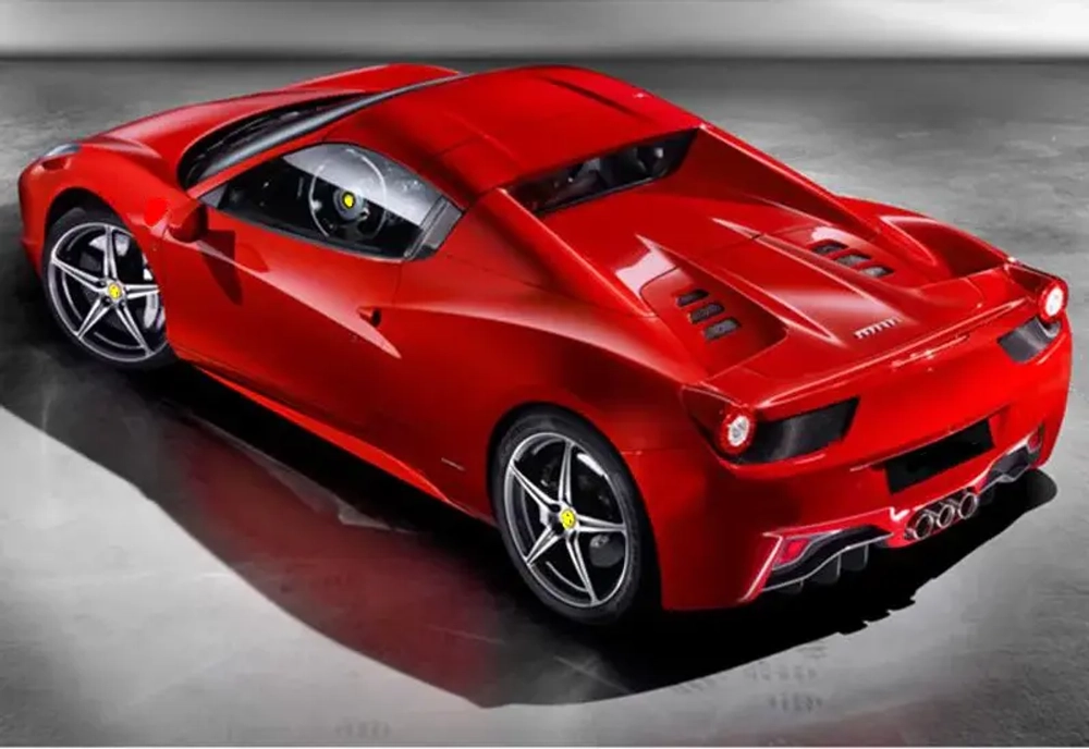 Карбоновые насадки на выхлоп для Ferrari 458 2009-2015 Феррари