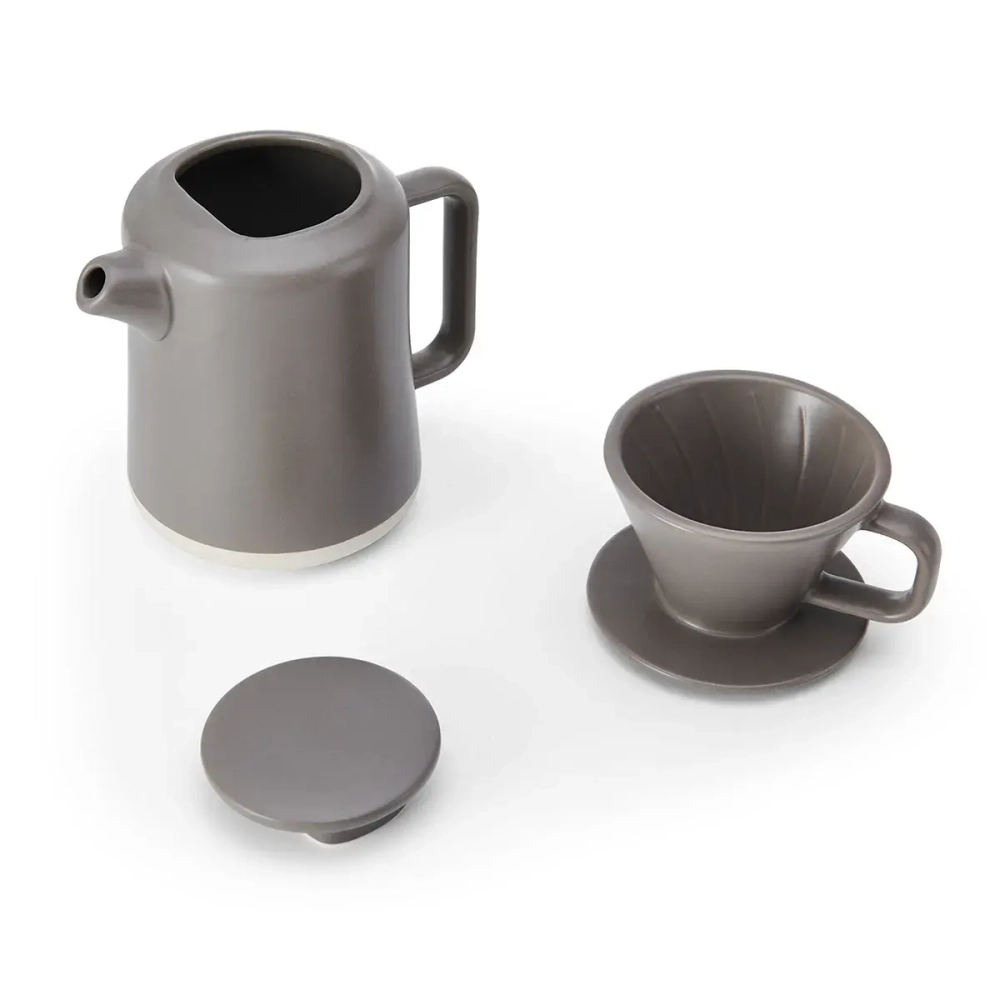 Kitchen Craft Кофеварка La Cafetiere 800 мл с керамикой Siltek Seville серая