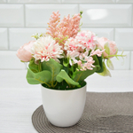 Цветы искусственные в кашпо, PP/п/э