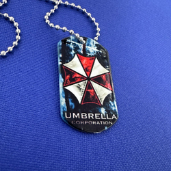 Цветной жетон Umbrella corporation из стали, подарочный набор Resident evil