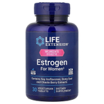Life Extension, Women's Health, эстроген для женщин, 30 вегетарианских таблеток