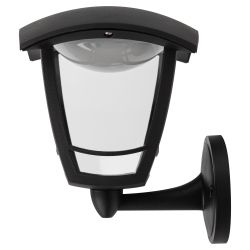 Садово-парковый светильник ЭРА ДБУ 07-8-001 Дели черный 4 гранный IP44 светодиодный 8Вт 3000K | Садово-парковые светильники